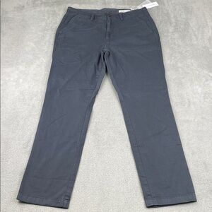 NEW Outerknown 33x31 Men's Charcoal Nomad Chino Pants